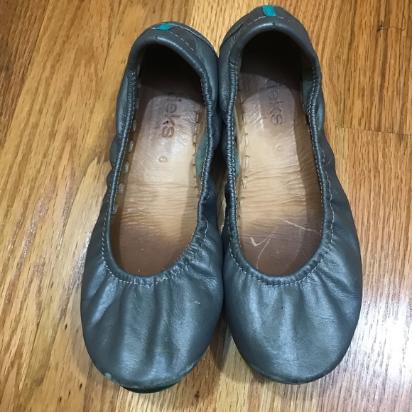 tieks metallic pewter